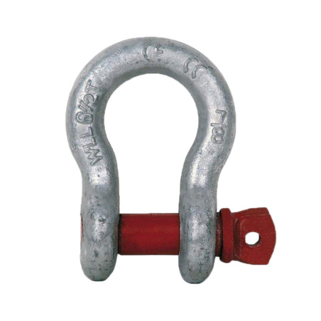 DOJA Industrial | Manille en Acier Haute Resistance | 2 T | Parfait pour Le remorquage et Le Levage |4x4 Mousqueton treuil eling