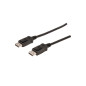 DIGITUS Câble DisplayPort - UHD 4K/60Hz - 1m - avec verrouillage - HBR 2 - Compatible avec moniteur, carte graphique gaming DIGITUS Câble DisplayPort - UHD 4K/60Hz - 1m - avec verrouillage - HBR 2 - Compatible avec moniteur, carte graphique gaming