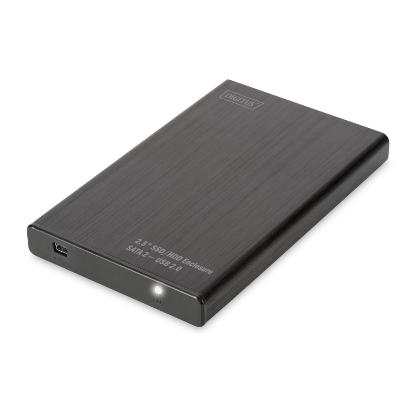 DIGITUS 25 Boîtier SDD/HDD SATA I-II - USB 2.0 DIGITUS 25 Boîtier SDD/HDD SATA I-II - USB 2.0