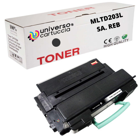 Universocartuccia® Toner R. MLT-D203 Noir Compatible avec Samsung ProXpress M3320ND M3370FD M3820ND M3870FD M4020ND M4020NX M407