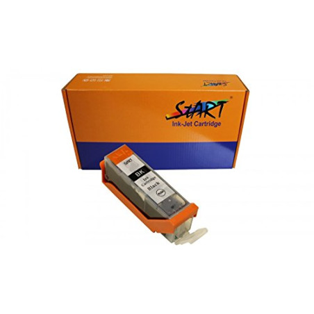 START - 6 Cartouches d'encre Compatible avec Canon PGI-580 PGBK XXL Blac. CLI-581BK XXL Photo-Black. CLI-581C XXL Cyan. CLI-581M