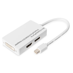 DIGITUS Mini DisplayPort Adapt. DisplayPort HDMI + DVI
