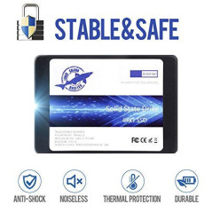 Dogfish SSD SATA 2.5" 64Go Interne Disque Dur Haute Performance pour Ordinateur Portable SATA III 6Gb / s Comprend SSD 64 Go 120