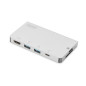 DIGITUS Station d'accueil USB-C de voyage - 6 ports - 1x HDMI (4K@30Hz) - 2x USB 3.0 / USB 2.0, 1x USB Type-C - Lecteur de carte DIGITUS Station d'accueil USB-C de voyage - 6 ports - 1x HDMI (4K@30Hz) - 2x USB 3.0 / USB 2.0, 1x USB Type-C - Lecteur de carte