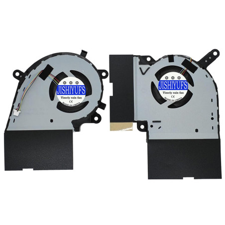 JISHIYUFS Nouveau CPU+GPU Ventilateur de Refroidissement pour ASUS ROG Strix G731 G731G G731GW G17 G712 G712LU G712LV G712LW G71