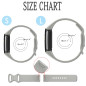 Wownadu Bracelets Compatible pour Fitbit Charge 5 / Charge 6 Bracelet de Rechange Band Gris pour Femme Homme Silicone Sport Stra Wownadu Bracelets Compatible pour Fitbit Charge 5 / Charge 6 Bracelet de Rechange Band Gris pour Femme Homme Silicone Sport Stra