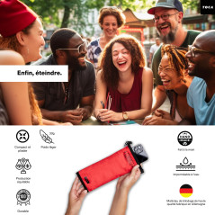 TOCA No Signal Sleeve & Faraday Bag, bloqueur RFID, Coque de téléphone Portable Anti-Tracking, Protection des données, Pochette 