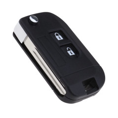 Create idea Coque de Clé à Distance à 2 Boutons Compatible avec Micra Note Navara Qashqai Murano Patrol X-Trail Almera Housse de