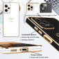 IBETEK Coque Compatible avec Xiaomi 13T/ 13T Pro Étui, Galvanisé Silicone Forme de Coeur d'amour Antichoc Anti-Rayures Souple TP IBETEK Coque Compatible avec Xiaomi 13T/ 13T Pro Étui, Galvanisé Silicone Forme de Coeur d'amour Antichoc Anti-Rayures Souple TP
