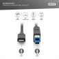 DIGITUS Câble USB 3.2 Gen1 – 1,8 m – USB-C vers Type-B – 5 Gbps – pour imprimantes, scanners, boîtiers de disque dur, hubs – Noi DIGITUS Câble USB 3.2 Gen1 – 1,8 m – USB-C vers Type-B – 5 Gbps – pour imprimantes, scanners, boîtiers de disque dur, hubs – Noi
