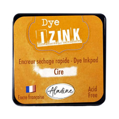 Aladine - Encreur Izink Dye Orange Cire - Encreur à Séchage rapide pour Tampons et Pochoirs - Scrapbooking et Carterie Créative 