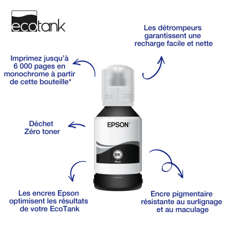 Epson 111 EcoTank Pigment Black Ink Bottle