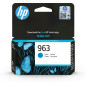 HP 963 Cartouche d'Encre Cyan Authentique (3JA23AE) pour HP OfficeJet Pro 9010 series / 9020 series HP 963 Cartouche d'Encre Cyan Authentique (3JA23AE) pour HP OfficeJet Pro 9010 series / 9020 series