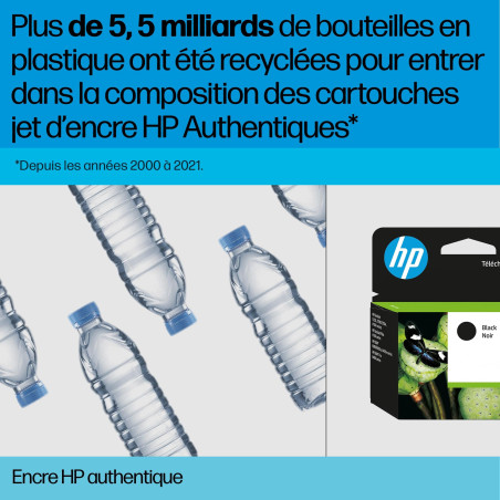 HP 963 Cartouche d'Encre Cyan Authentique (3JA23AE) pour HP OfficeJet Pro 9010 series / 9020 series