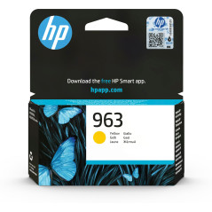 HP 963 Cartouche d'Encre Jaune Authentique (3JA25AE) pour HP OfficeJet Pro 9010 series / 9020 series