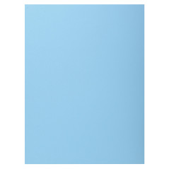 Exacompta - Réf. 339006E - Paquet de 50 chemises rigides avec 1 rabat SUPER 210 g/m² - couleurs pastel - chemises certifiées PEF
