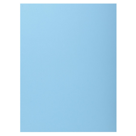 Exacompta - Réf. 339006E - Paquet de 50 chemises rigides avec 1 rabat SUPER 210 g/m² - couleurs pastel - chemises certifiées PEF