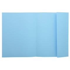 Exacompta - Réf. 339006E - Paquet de 50 chemises rigides avec 1 rabat SUPER 210 g/m² - couleurs pastel - chemises certifiées PEF