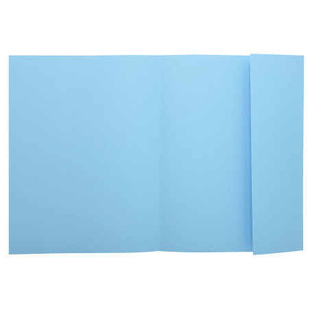 Exacompta - Réf. 339006E - Paquet de 50 chemises rigides avec 1 rabat SUPER 210 g/m² - couleurs pastel - chemises certifiées PEF