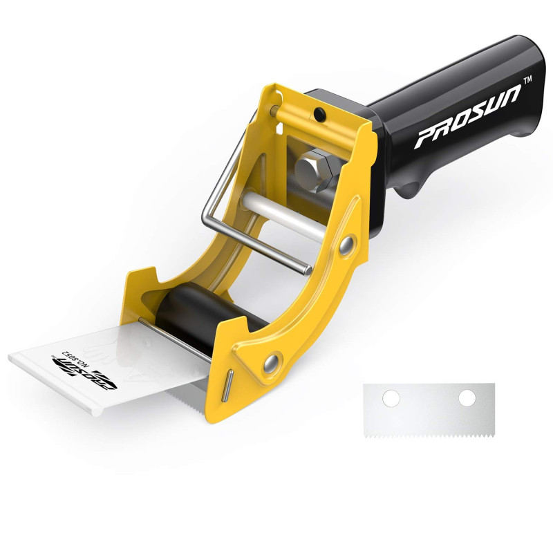 Prosun Distributeur de Pistolet à Ruban, Dévidoir Manuel pour 50mm (2 Pouces) Ruban d'Emballage, Scotch Dévidoir à Main Réducteu