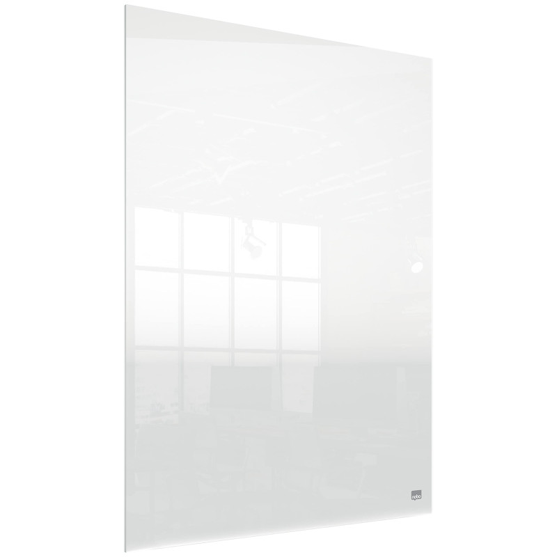 Nobo - Mini Tableau Transparent Effaçable en Acrylique pour Bureau, Facile à Effacer, 600 x 450 mm, Feutre Marqueur et Fixations
