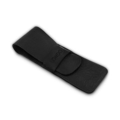 Londo Étui en Cuir Véritable pour Stylos et Crayons avec Fermeture – Trousse à Stylos, Pochette de Fournitures de Bureau et Voya