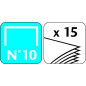 Maped Office Essentials Metal 440010 Pince Agrafeuse N°10 Maped Office Essentials Metal 440010 Pince Agrafeuse N°10