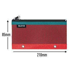 Leitz Trousse Avec 2 Oeillets, Rouge, Urban Chic, 60130020