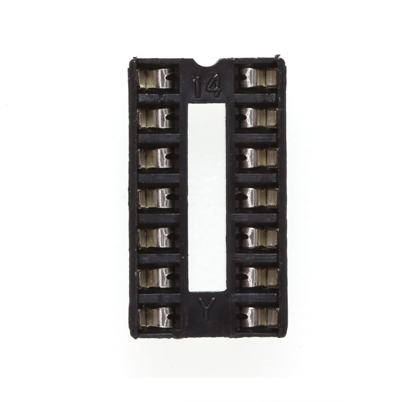HUABAN 30 pièce DIP-14 DIP14 Type de soudure d'adaptateur de prise d'essai d'IC de la largeur 10mm du lancement plat de Pin 2.54 HUABAN 30 pièce DIP-14 DIP14 Type de soudure d'adaptateur de prise d'essai d'IC de la largeur 10mm du lancement plat de Pin 2.54