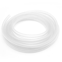RUOJLING Tuyau 5 Mètres, Transparent, PVC, 4x6mm, Aquarium, Pompe à Eau, Climatiseur Mobile, Souple, Non Toxique, -10℃~60℃