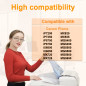 D&C 24x Cartouches d'encre compatibles avec Canon PGI-550 XL CLI-551 XL pour Canon Pixma MG6450 MG6650 MG7100 MG7150 MG7550 MX92