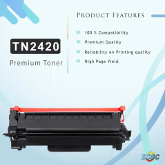 ECSC Compatible Toner Cartouche Remplacement pour Brother DCP-L2510D L2530DW HL-L2310D L2350DW L2370DN L2370DW L2370DW XL L2375D
