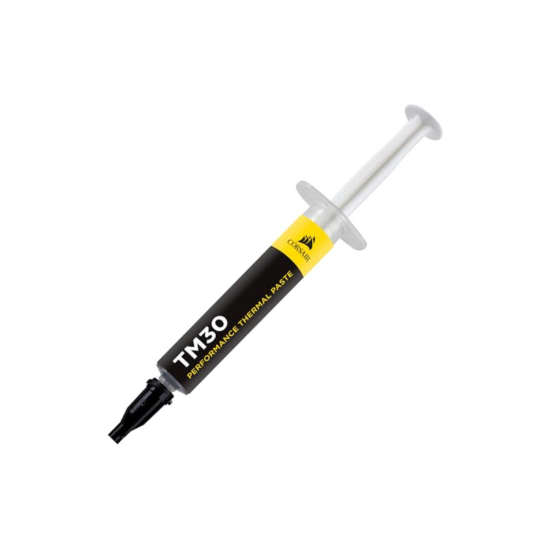 Corsair TM30, Pâte Thermique Haute Performance, Pâte dissipatrice de chaleur, Pâte thermique pour processeur CPU et GPU, Matéria Corsair TM30, Pâte Thermique Haute Performance, Pâte dissipatrice de chaleur, Pâte thermique pour processeur CPU et GPU, Matéria