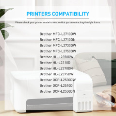 BAISINE DR2400 DR-2400 Tambour Compatible avec Brother DR2400 DR-2400 pour Brother HL-L2350DW MFC-L2710DW MFC-L2710DN DCP-L2530D