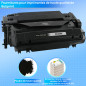 Bubprint Cartouche de Toner Compatible pour HP 55X CE255X pour LaserJet P3010 P3011 P3015 P3015DN P3015N P3015X Pro MFP M521dn M Bubprint Cartouche de Toner Compatible pour HP 55X CE255X pour LaserJet P3010 P3011 P3015 P3015DN P3015N P3015X Pro MFP M521dn M