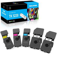 LeciRoba TK-5230 pour Cartouche Kyocera TK5230 TK5220 TK-5220 ,pour Toner Kyocera p5021cdn Ecosys P5021cdw P5021cdn M5521cdw M55