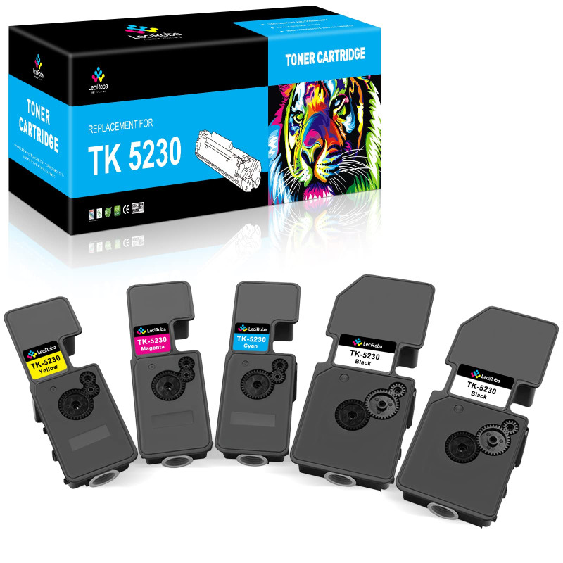 LeciRoba TK-5230 pour Cartouche Kyocera TK5230 TK5220 TK-5220 ,pour Toner Kyocera p5021cdn Ecosys P5021cdw P5021cdn M5521cdw M55 LeciRoba TK-5230 pour Cartouche Kyocera TK5230 TK5220 TK-5220 ,pour Toner Kyocera p5021cdn Ecosys P5021cdw P5021cdn M5521cdw M55