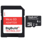 BigBuild Technology 8Go Ultra Rapide Class 10 80Mo/s MicroSD SDHC Carte mémoire pour Huawei MediaPad T3 10 Tablet, Adaptateur SD BigBuild Technology 8Go Ultra Rapide Class 10 80Mo/s MicroSD SDHC Carte mémoire pour Huawei MediaPad T3 10 Tablet, Adaptateur SD