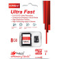 BigBuild Technology 8Go Ultra Rapide Class 10 80Mo/s MicroSD SDHC Carte mémoire pour Huawei MediaPad T3 10 Tablet, Adaptateur SD BigBuild Technology 8Go Ultra Rapide Class 10 80Mo/s MicroSD SDHC Carte mémoire pour Huawei MediaPad T3 10 Tablet, Adaptateur SD