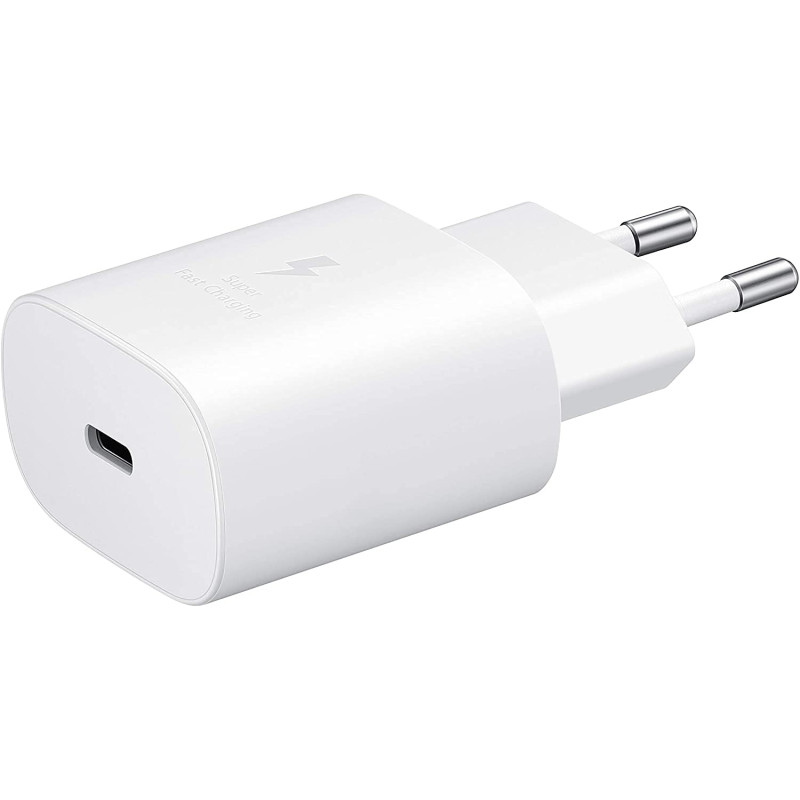 Samsung Chargeur Secteur Ultra Rapide 25W Blanc Samsung Chargeur Secteur Ultra Rapide 25W Blanc