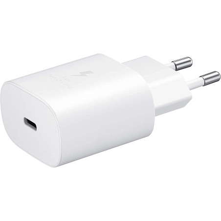 Samsung Chargeur Secteur Ultra Rapide 25W Blanc