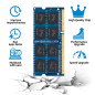 DDR3L-1600 SODIMM PC3L 12800S 16Go (2x8Go) DDR3L 1600MHz 8GB PC3 12800S 204-Pin CL11 1.35V d'ordinateur Portable Mémoire RAM DDR3L-1600 SODIMM PC3L 12800S 16Go (2x8Go) DDR3L 1600MHz 8GB PC3 12800S 204-Pin CL11 1.35V d'ordinateur Portable Mémoire RAM