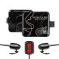 VSYSTO Dashcam Moto, Grand Angle de 130° Caméra de Moto Avant et Arriere 1080P, Camera Velo étanche, WiFi Dash Cam Moto avec Vis VSYSTO Dashcam Moto, Grand Angle de 130° Caméra de Moto Avant et Arriere 1080P, Camera Velo étanche, WiFi Dash Cam Moto avec Vis