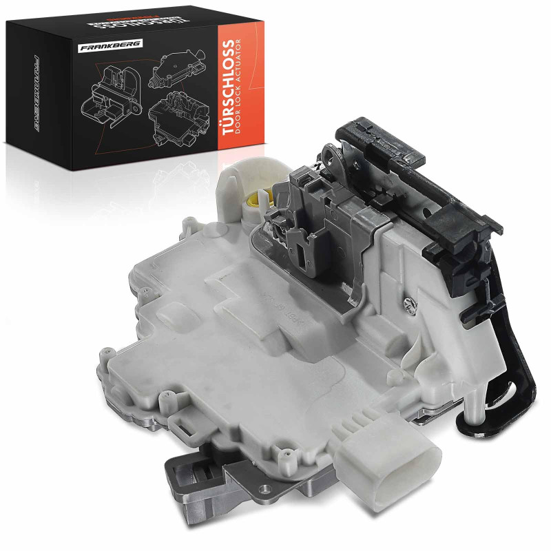 Frankberg Serrure de Coffre Avant Gauche Compatible avec Ibiza IV 6J5 6P1 Ibiza IV SportCoupé 6J1 6P5 Superb II Break 3T5 Ibiza 