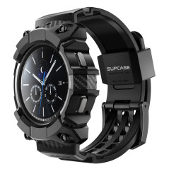 SUPCASE Coque Bracelet pour Galaxy Watch 4 Classic [46mm] 2021 [UB Pro] Bumper Protection Robuste Qualité Militaire avec Sangle 