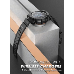 SUPCASE Coque Bracelet pour Galaxy Watch 4 Classic [46mm] 2021 [UB Pro] Bumper Protection Robuste Qualité Militaire avec Sangle 