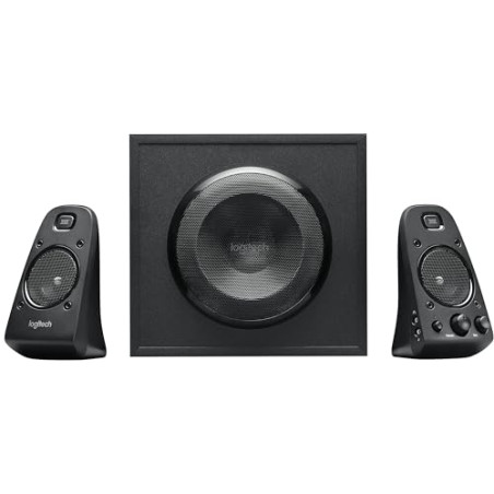 Logitech Z623 Système Haut Parleur PC 2.1, Certifié THX, Dolby & DTS, 400 Watts en Puissance, Multi-Dispositifs, Entrées Audio 3