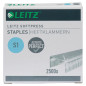 Leitz Softpress Agrafes S1 Galvanisé, Boîte de 2500 Agrafes, 54970000