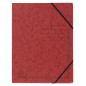 Exacompta - Réf. 555415E - Paquet de 5 chemises à élastiques sans rabat imprimées - pochettes en carte lustrée 355 g/m² - dimens Exacompta - Réf. 555415E - Paquet de 5 chemises à élastiques sans rabat imprimées - pochettes en carte lustrée 355 g/m² - dimens