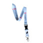 TAO Tour de Cou Badge Cordon Porte Clés avec Clip Lanière Imprimé Recto Verso (Blanc) TAO Tour de Cou Badge Cordon Porte Clés avec Clip Lanière Imprimé Recto Verso (Blanc)